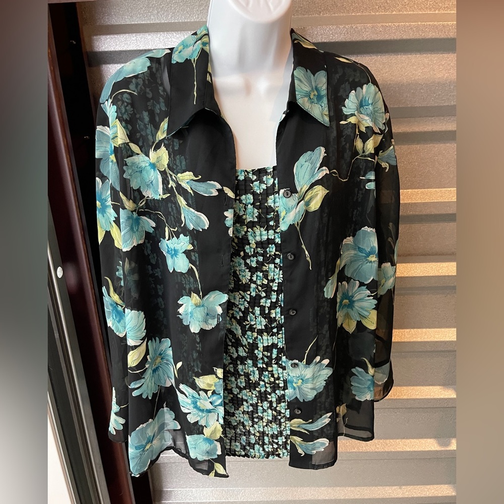 Women’s 2-piece blouse by Elementz, size XL